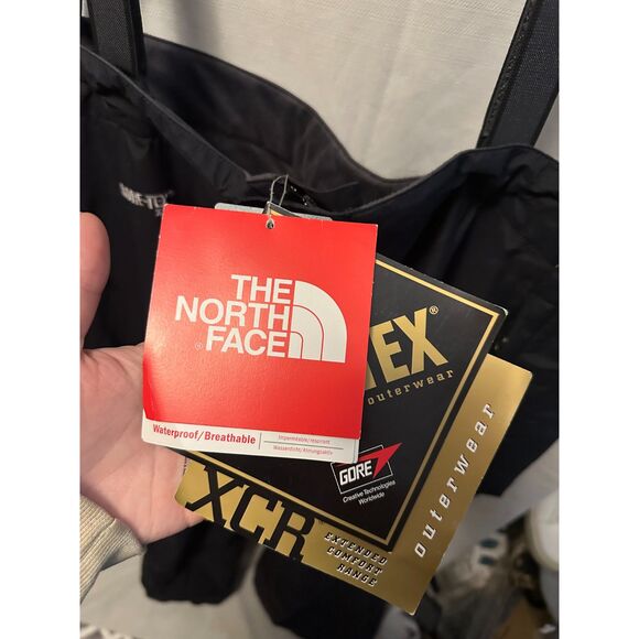 NWT The North Face Men's Goretex Hard Shell Suspenders Ski Pants Size XL Black - Picture 3 of 8